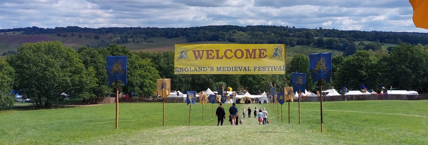 England’s Medieval Festival – King’s Grove Welcome