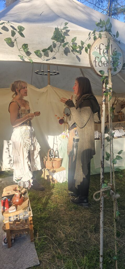 Trade stall in Enchantia