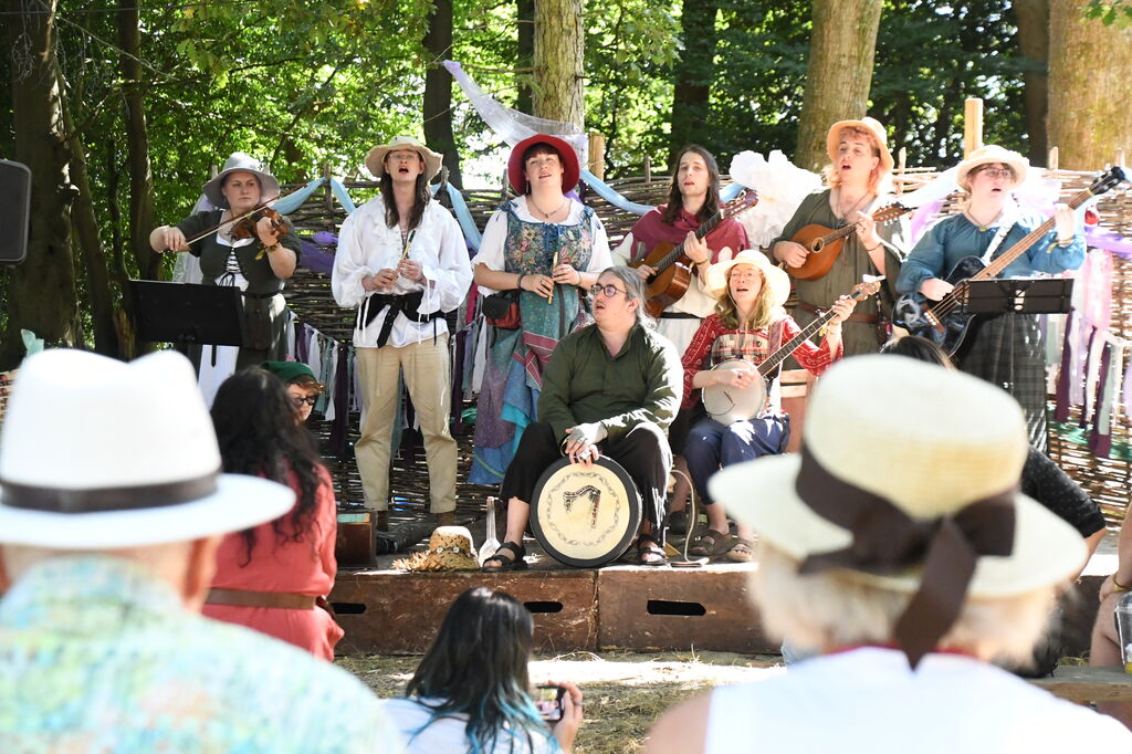 Music on the Woodland Stage in Enchantia