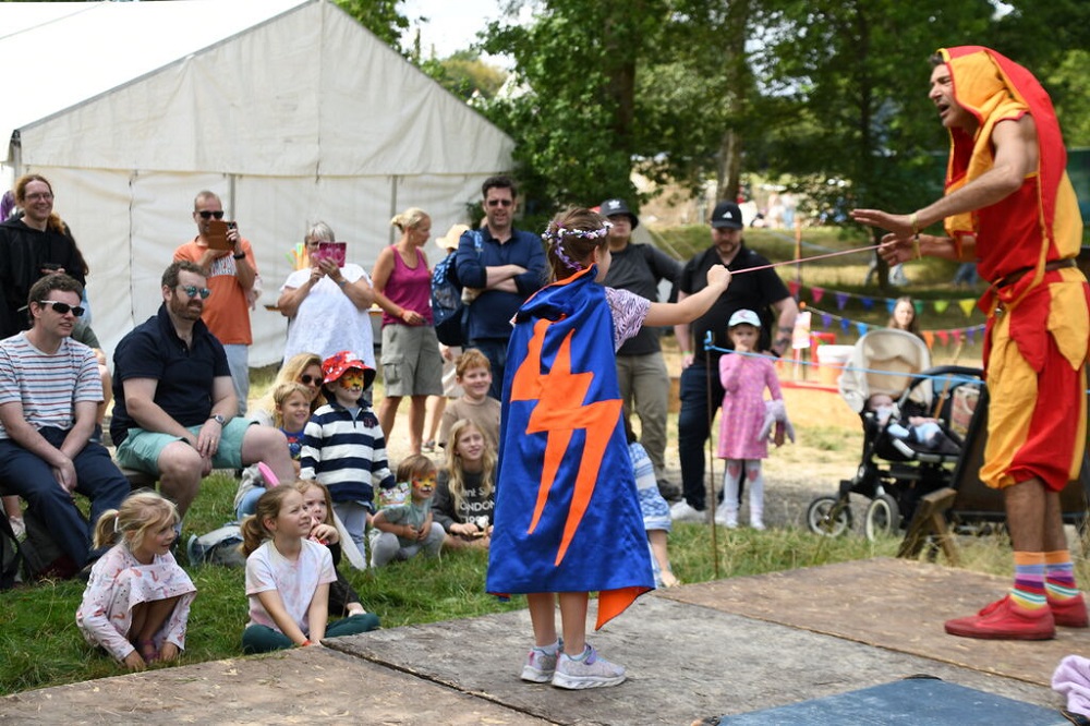Kid’s Stage at EMF - King's Grove