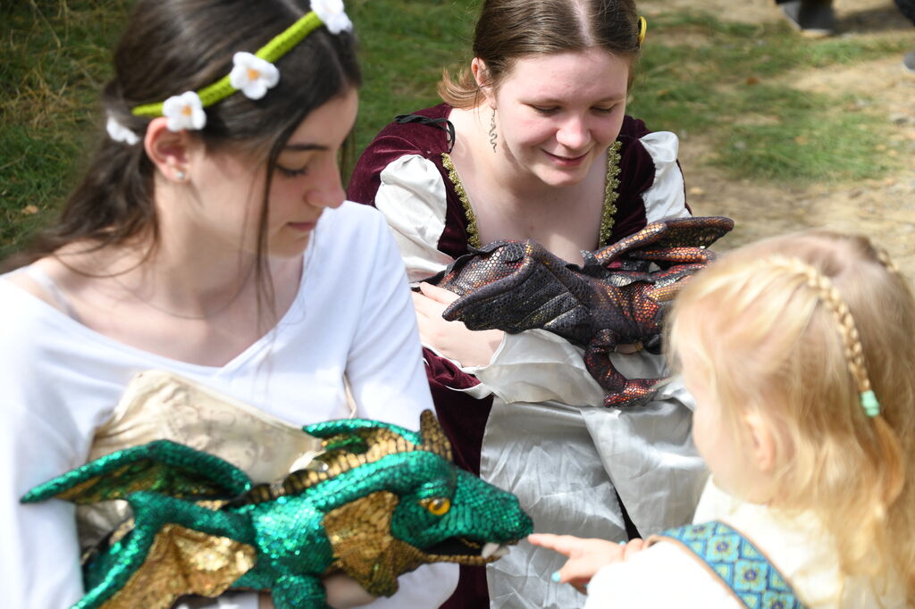 Meet the Dragons at Kid’s Kingdom