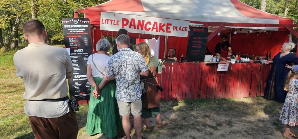 Food trader at EMF - King's Grove