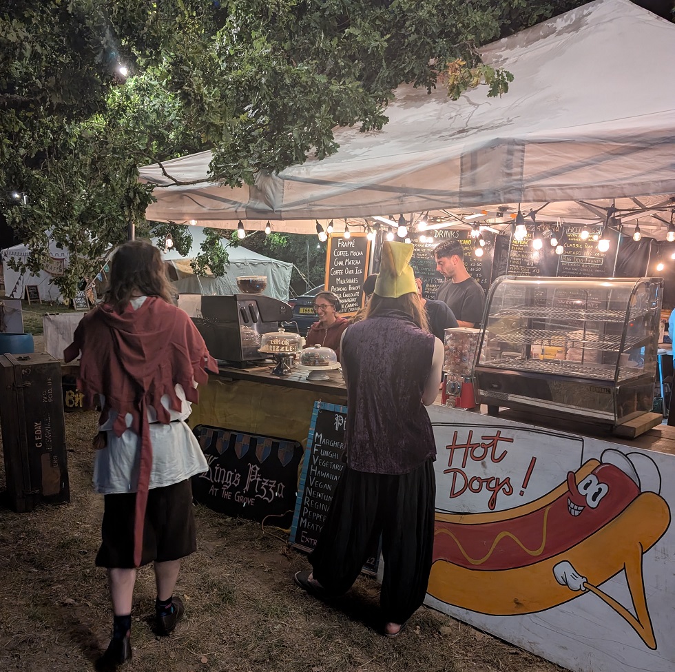 Food trader at EMF - King's Grove