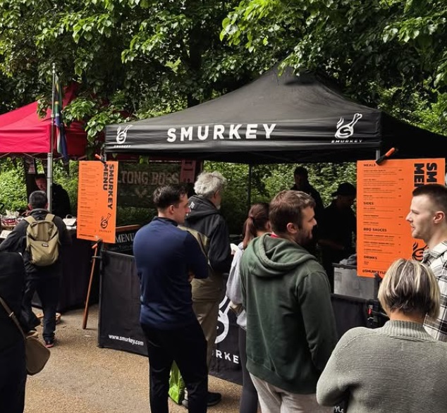 Food trader at EMF - King's Grove