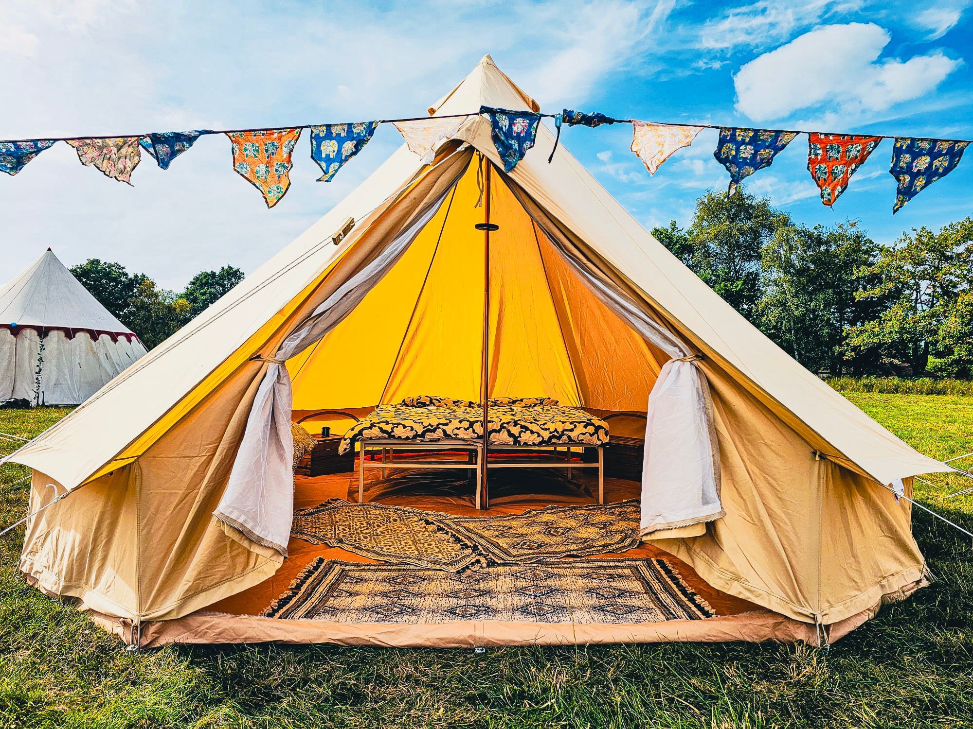 Glamping Tent Interior