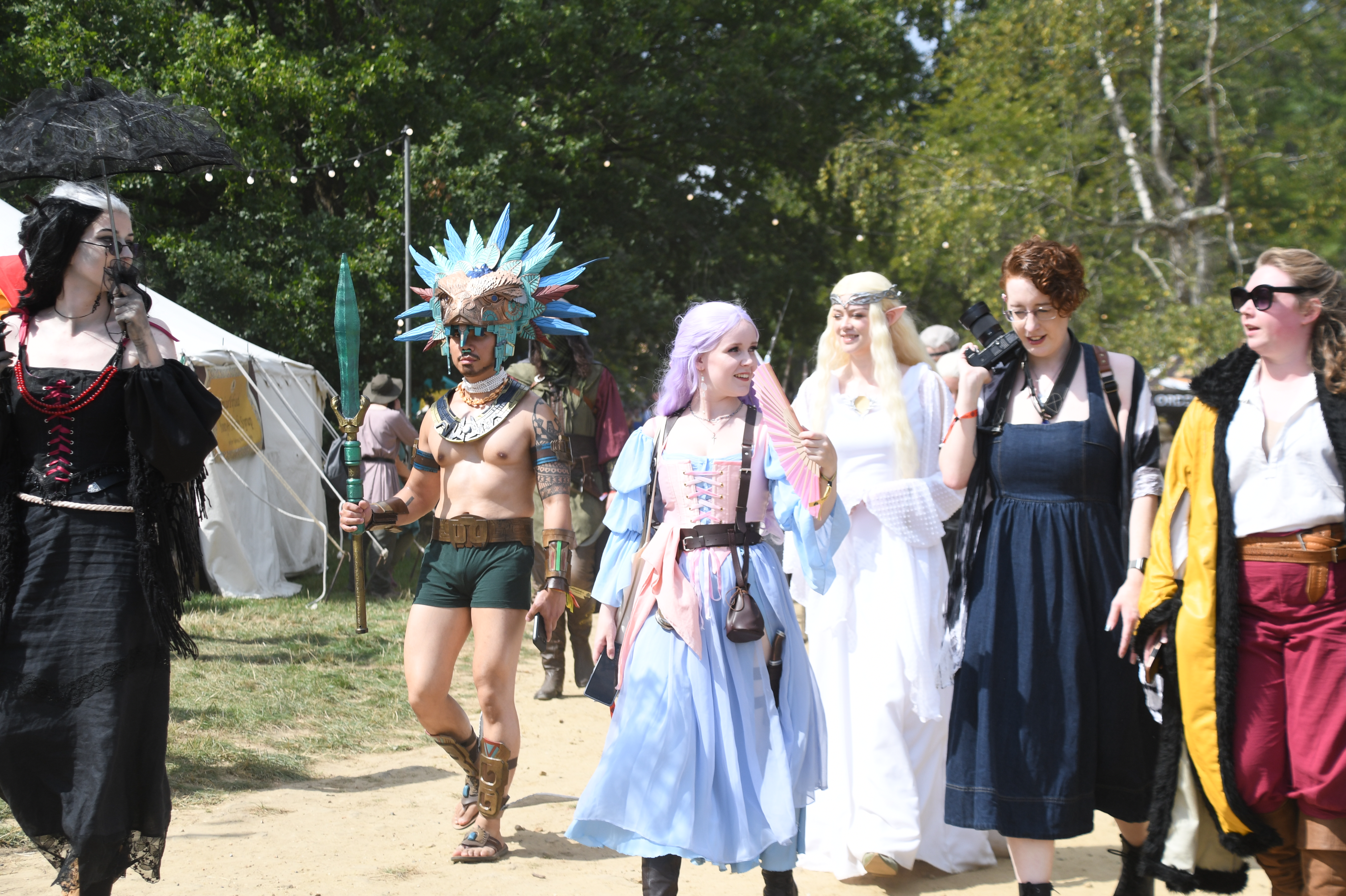 Cosplay parade at King's Grove